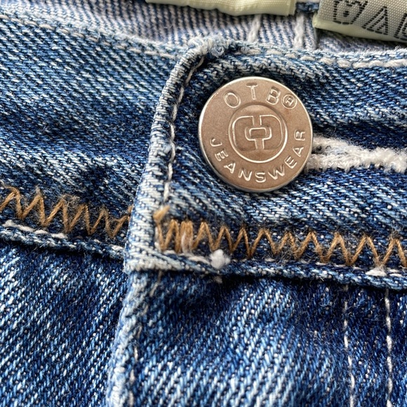 Vintage One Tough Brand Jeans Men’s W 32 Loose Fit High Waist Baggy Distressed - Picture 7 of 16